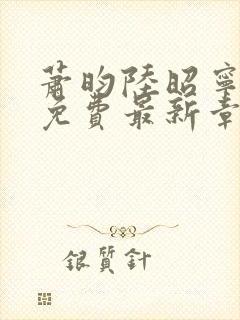 萧昀陆昭宁全文免费最新章节阅读