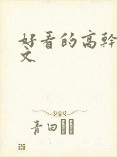 好看的高干年代文封面