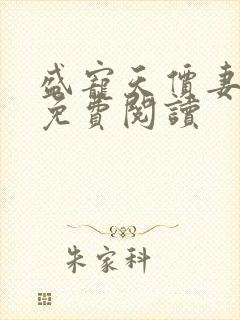盛宠天价妻全文免费阅读