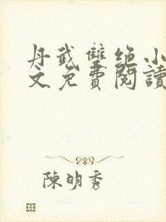 丹武双绝小说全文免费阅读