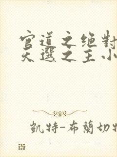 官道之绝对权力天选之主小说全集下载