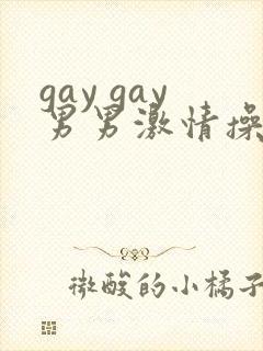 gay gay男男激情操操