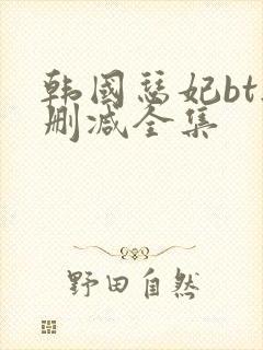 韩国瑟妃bt无删减全集