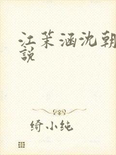 江茉涵沈朝馨小说封面
