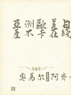 亚洲欧美日韩国产不卡在线