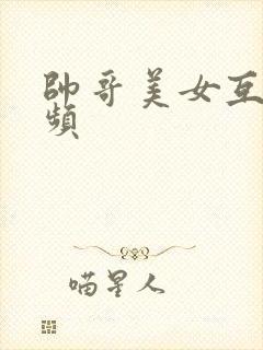 帅哥美女互操视频