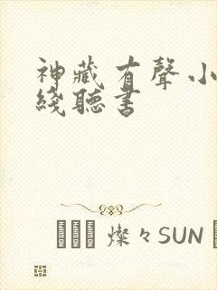 神藏有声小说在线听书封面
