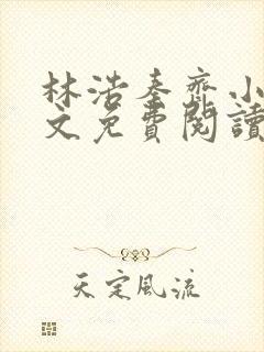 林浩秦齐小说全文免费阅读