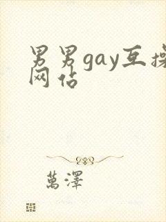 男男gay互操网站