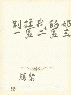 别揉我的奶头~一区二区三区