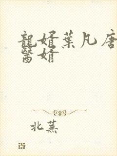 龙婿叶凡唐若雪医婿