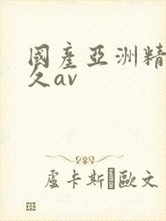 国产亚洲精品久久av