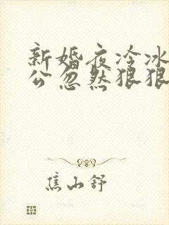 新婚夜冷冰冰老公忽然狠狠亲了我