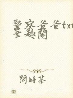 警察爸爸txt笔趣阁封面