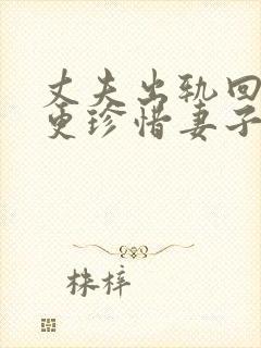 丈夫出轨回归后更珍惜妻子