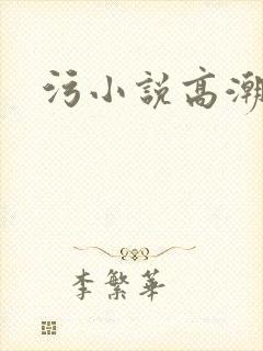 污小说高潮