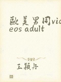 欧美男同videos adult