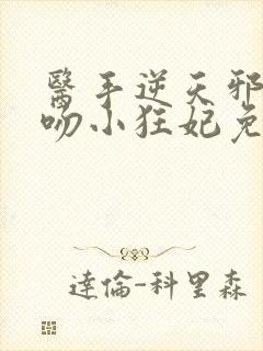 医手逆天邪王毒吻小狂妃免费阅读