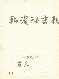 韩漫秘密教学封面