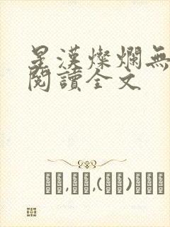 星汉灿烂无删减阅读全文封面