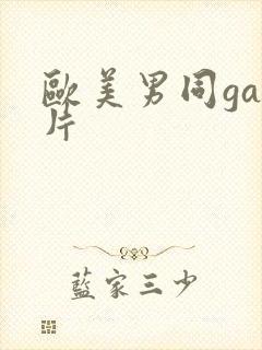 欧美男同gay片