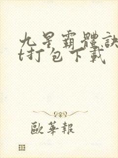 九星霸体诀txt打包下载封面