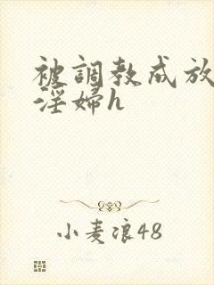 被调教成放荡小淫妇h