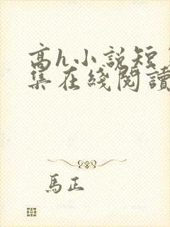 高h小说短篇合集在线阅读