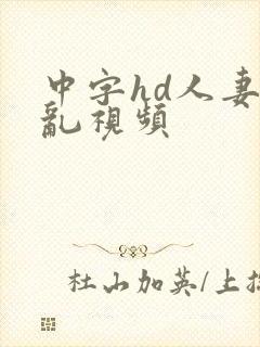 中字hd人妻の乱视频