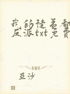 我的徒弟都是大反派txt免费下载