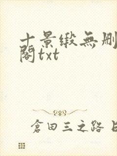 十景缎无删笔趣阁txt