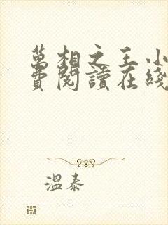 万相之王小说免费阅读在线封面
