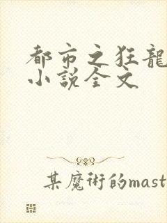 都市之狂龙战神小说全文
