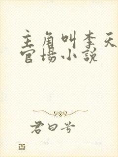 主角叫李天舒的官场小说
