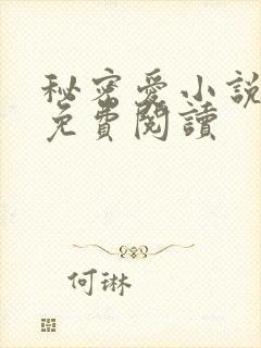 秘密爱小说原著免费阅读
