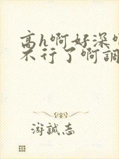 高h啊好深啊嗯不行了啊调教nph