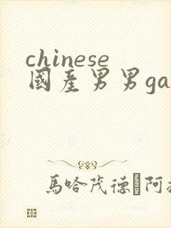 chinese国产男男gay gay网站
