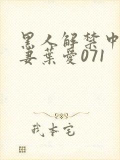 黑人解禁中出人妻叶爱071封面