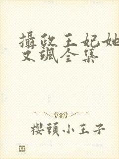 摄政王妃她又美又飒全集