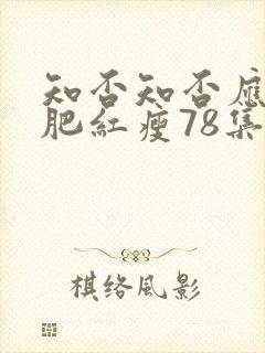 知否知否应是绿肥红瘦78集全免费