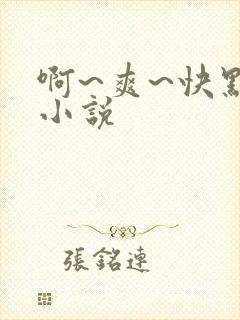 啊~爽~快点~小说封面