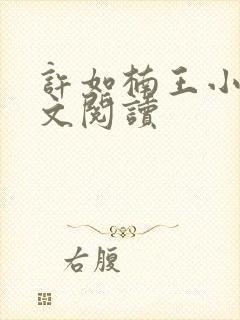 许如楠王小梦全文阅读