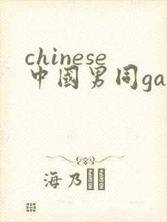 chinese中国男同gay封面