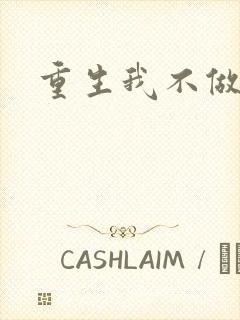 重生我不做舔狗封面