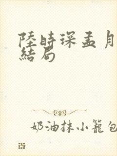 陆时琛孟月娇的结局
