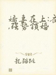 娇妻在上:夜少,强势锁婚