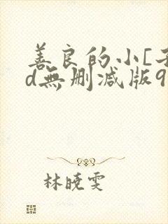 善良的小[子hd无删减版91制片出