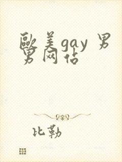欧美gay 男男网站