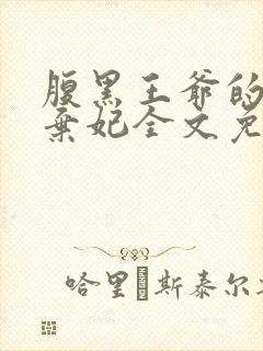 腹黑王爷的天价弃妃全文免费阅读
