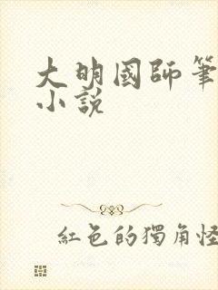 大明国师笔趣阁小说封面